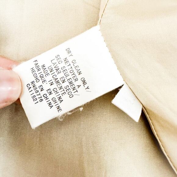 Due Per Due Brown Tweed Textured Blazer Brown Jacket Flower Accent Size 20 - Picture 4 of 8